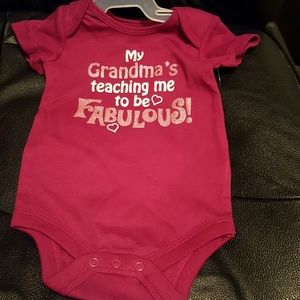 My grandma is teaching me to be fabulous one piece